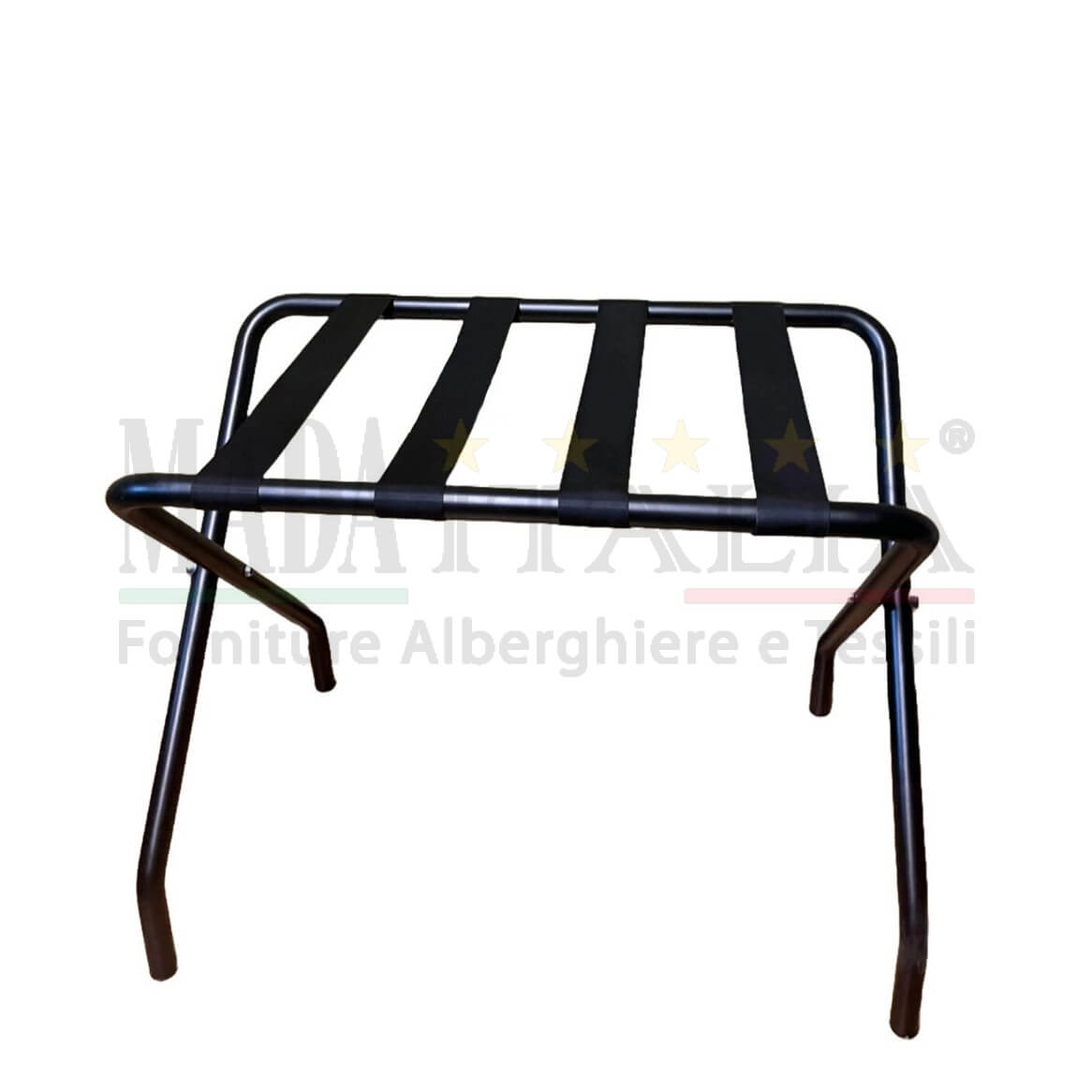 Vendita Reggivaligia Porta Valigia Nero In Acciaio Copertina