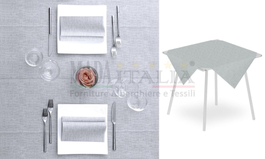 Vendita Tovaglia Coprimacchia Monouso Airlaid Plus Jack 100x100 Perla