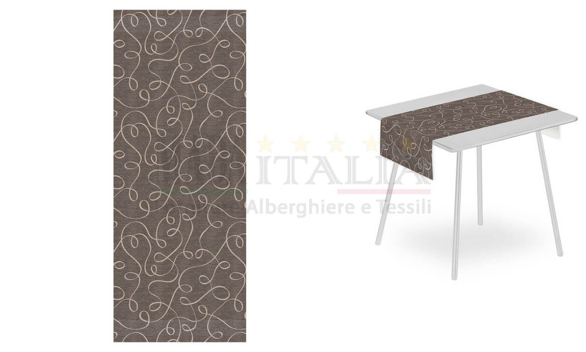 Vendita Tovagliato Monouso Airlaid Plus Grace Runner 120x48 Moka Vendita Tovagliato Monouso Airlaid Plus Grace Runner 120x48 Moka