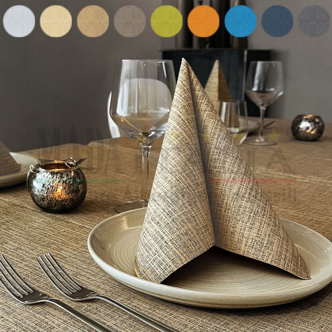 Vendita Tovagliato Monouso Airlaid Plus Jack Tovaglioli Runner Coprimacchia Copertina