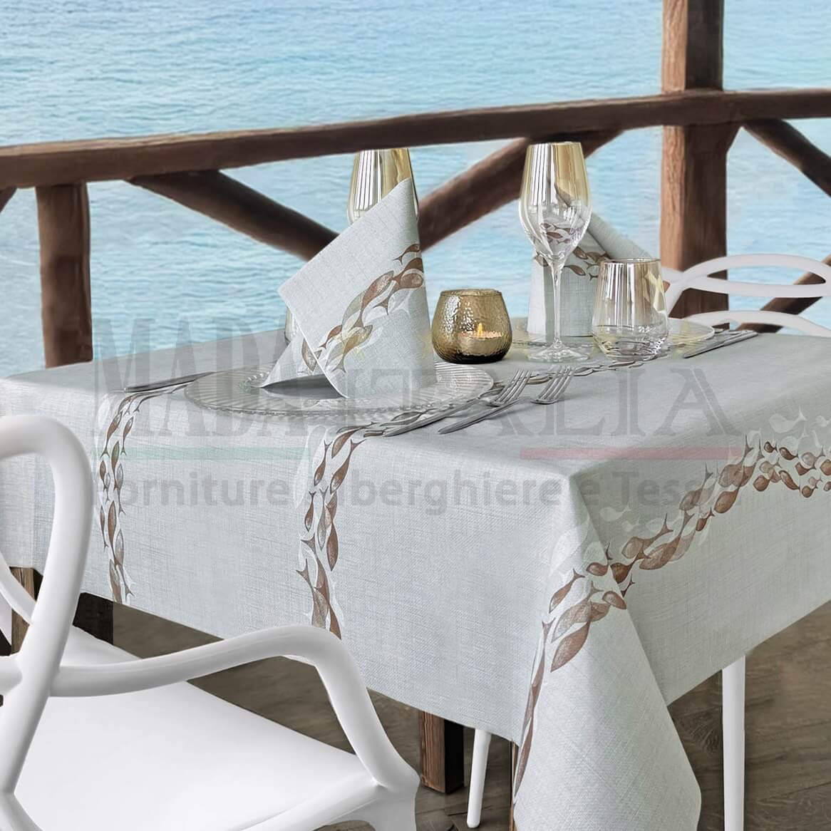 Vendita Tovagliato Monouso Airlaid Plus Maree Tovaglia 120x120 Copertina Vendita Tovagliato Monouso Airlaid Plus Maree Tovaglia 120x120 Copertina