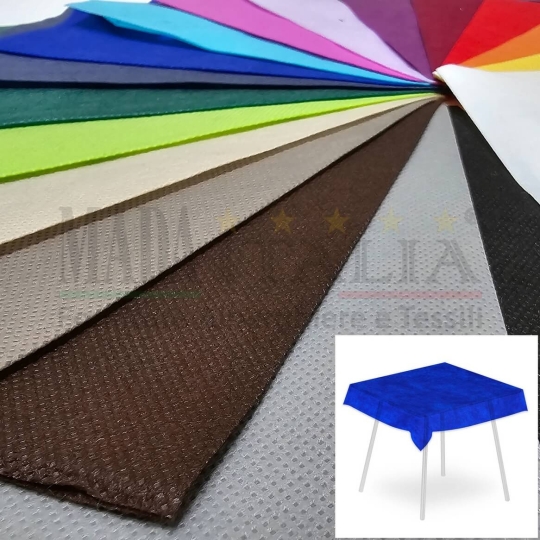 TOVAGLIATO MONOUSO AIRSPUN "BASIC" TINTA UNITA cm.120x120