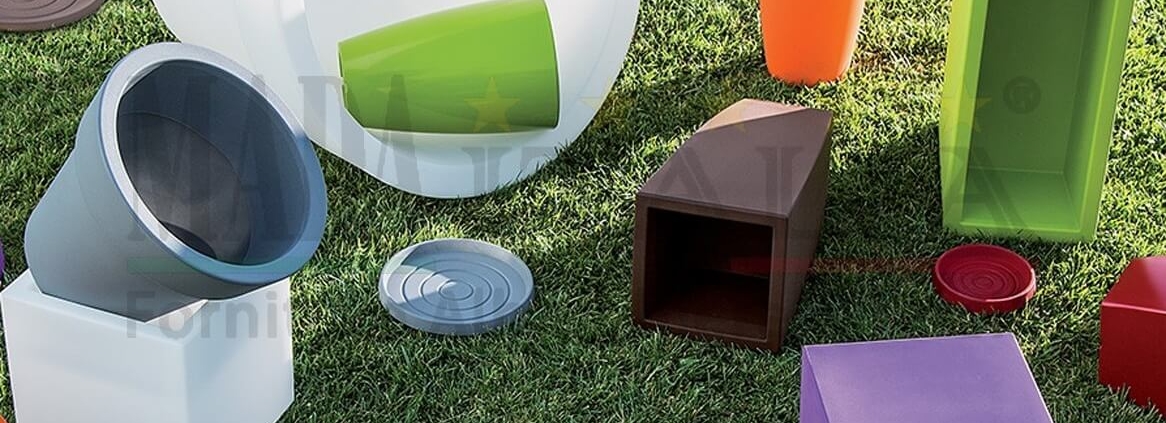 Vendita Vasi Sottovasi Plastica Arredo Giardino Esterno Interno Copertina