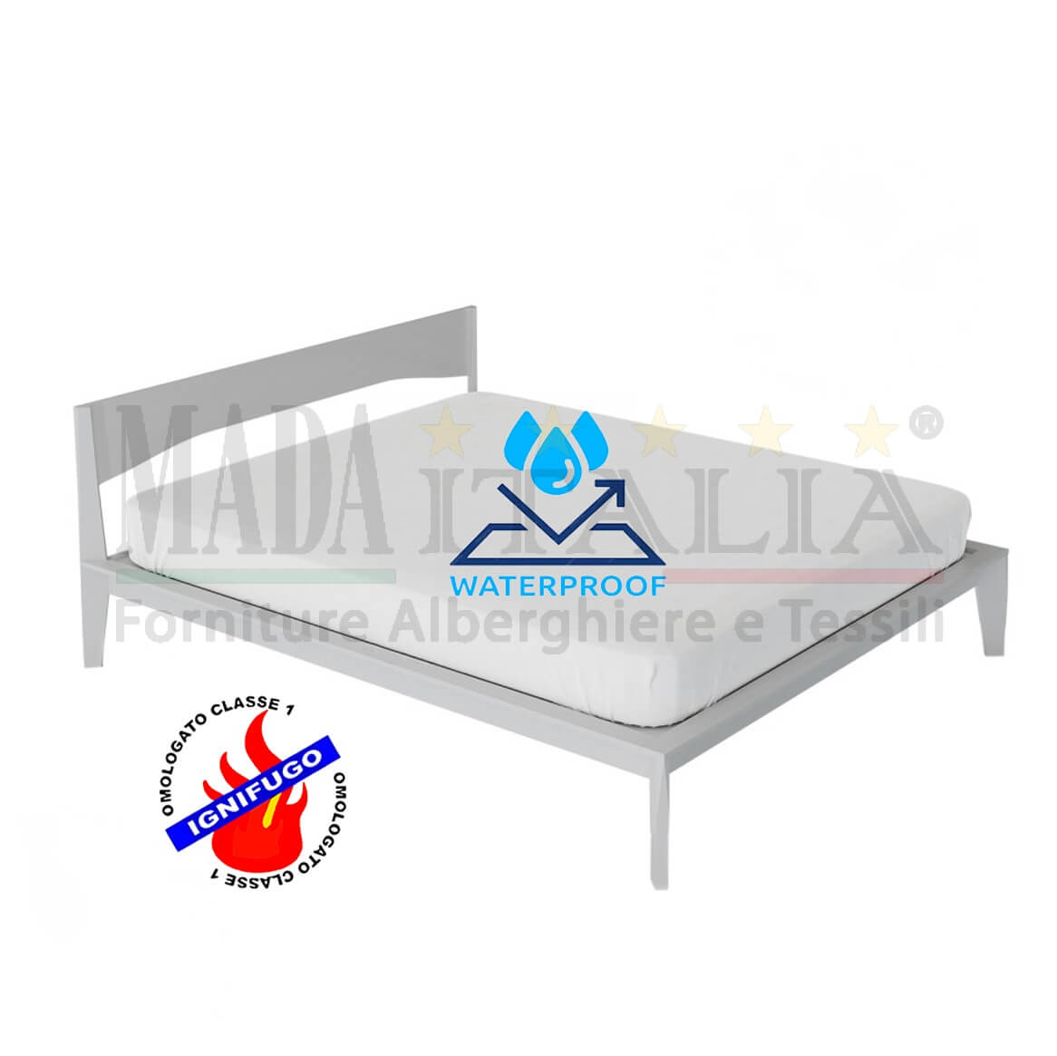 Vendita Coprimaterasso Ignifugo Impermeabile Waterproof Vendita Coprimaterasso Ignifugo Impermeabile Waterproof