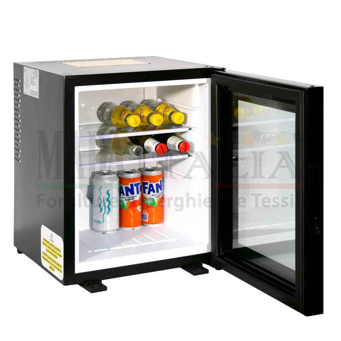 Vendita Minibar Camera Hotel Silenzioso 32 Litri Porta Vetro Vendita Minibar Camera Hotel Silenzioso 32 Litri Porta Vetro