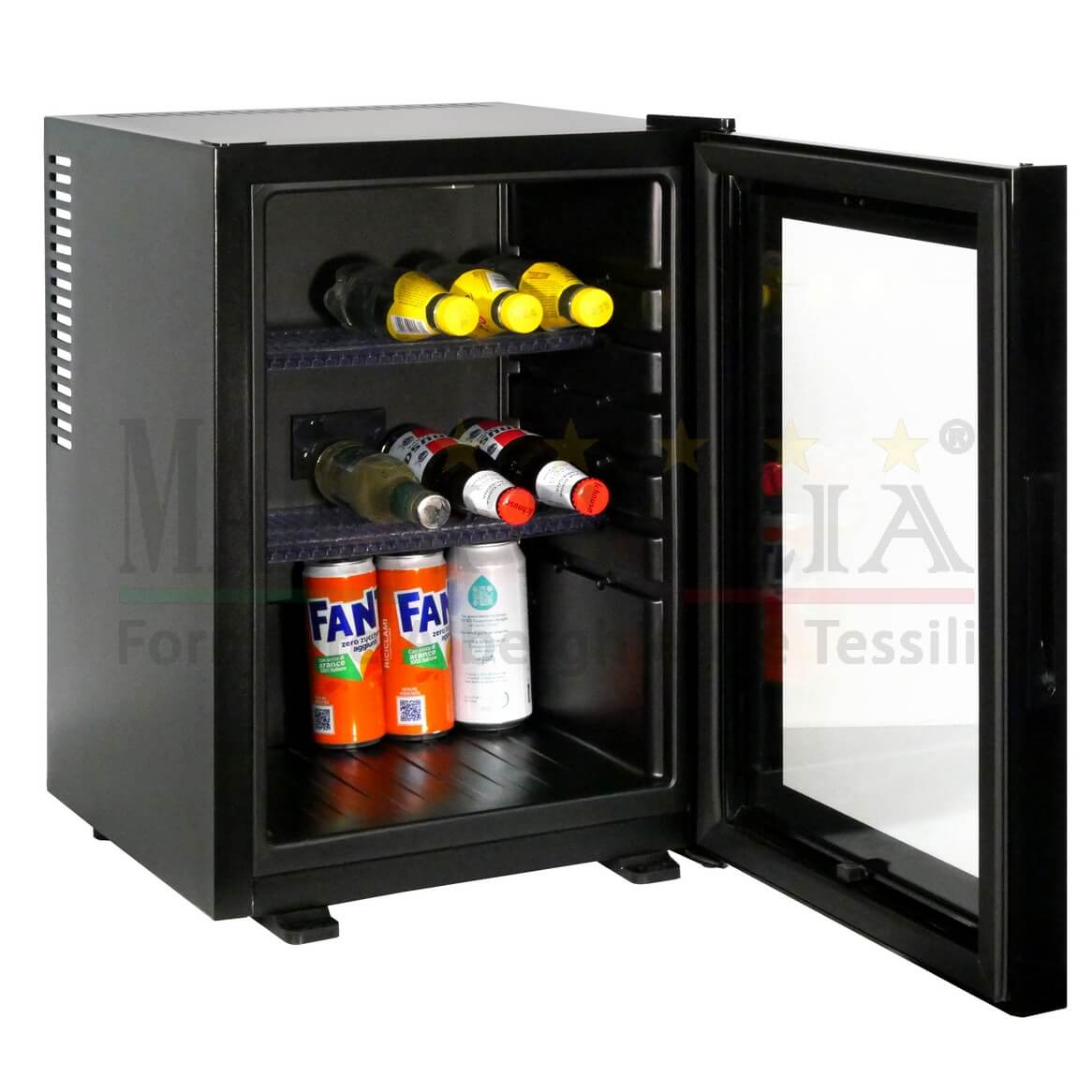 Vendita Minibar Camera Hotel Silenzioso 38 Litri Porta Vetro Interno Nero Pieno Vendita Minibar Camera Hotel Silenzioso 38 Litri Porta Vetro Interno Nero Pieno