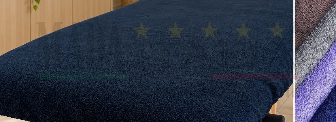 Vendita Coprilettino Massaggi Spugna Cotone Colori IDH Copertina Vendita Coprilettino Massaggi Spugna Cotone Colori IDH Copertina