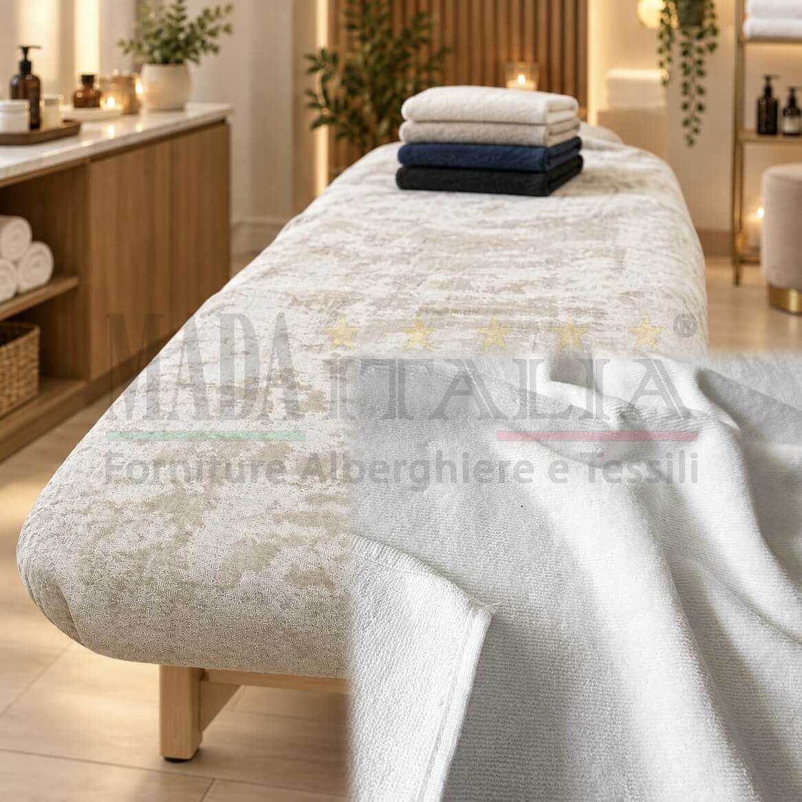 Vendita Coprilettino Massaggi Elastici Spugna Ciniglia Cimato Pesante Bianco Vendita Coprilettino Massaggi Elastici Spugna Ciniglia Cimato Pesante Bianco
