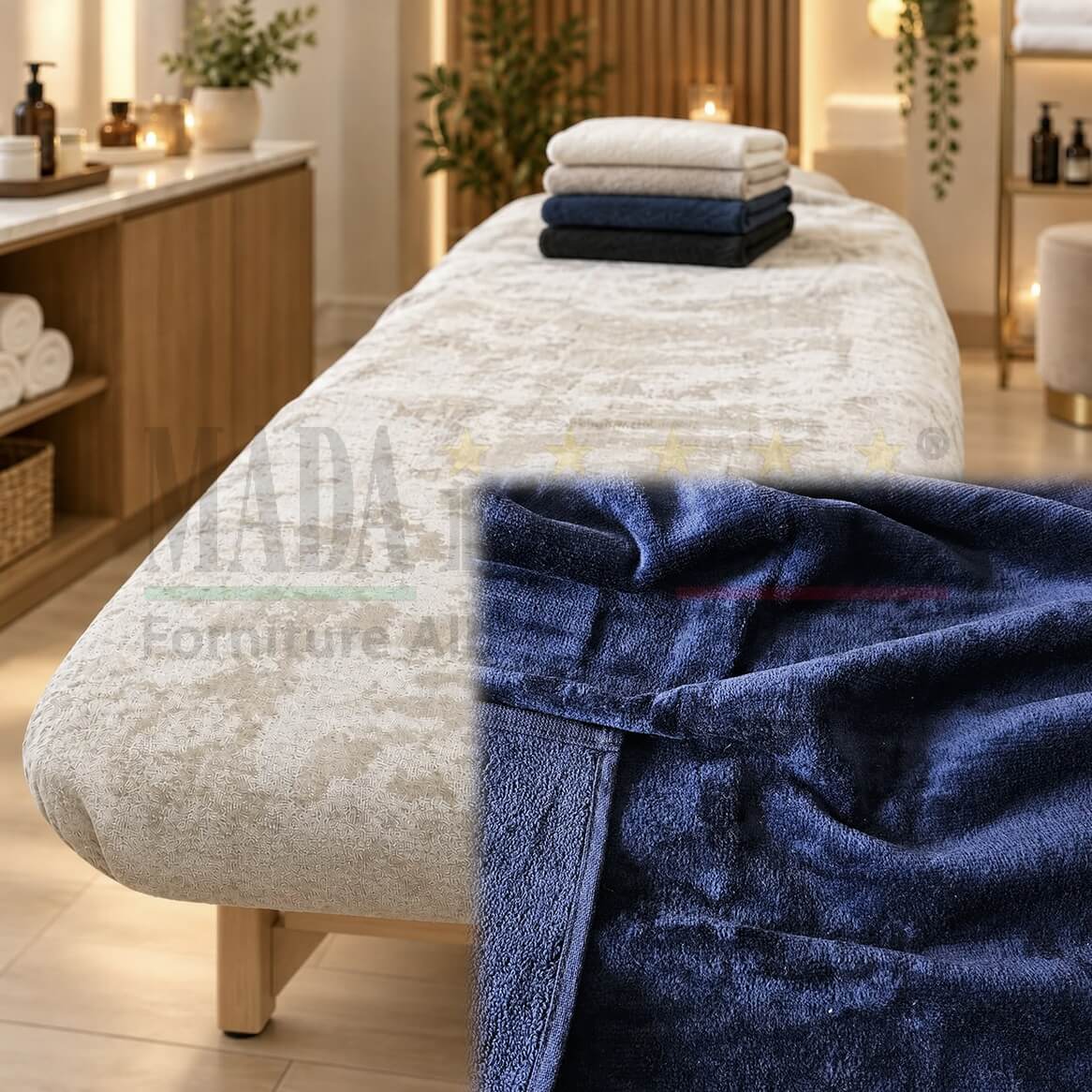 Vendita Coprilettino Massaggi Elastici Spugna Ciniglia Cimato Pesante Blu Notte Vendita Coprilettino Massaggi Elastici Spugna Ciniglia Cimato Pesante Blu Notte