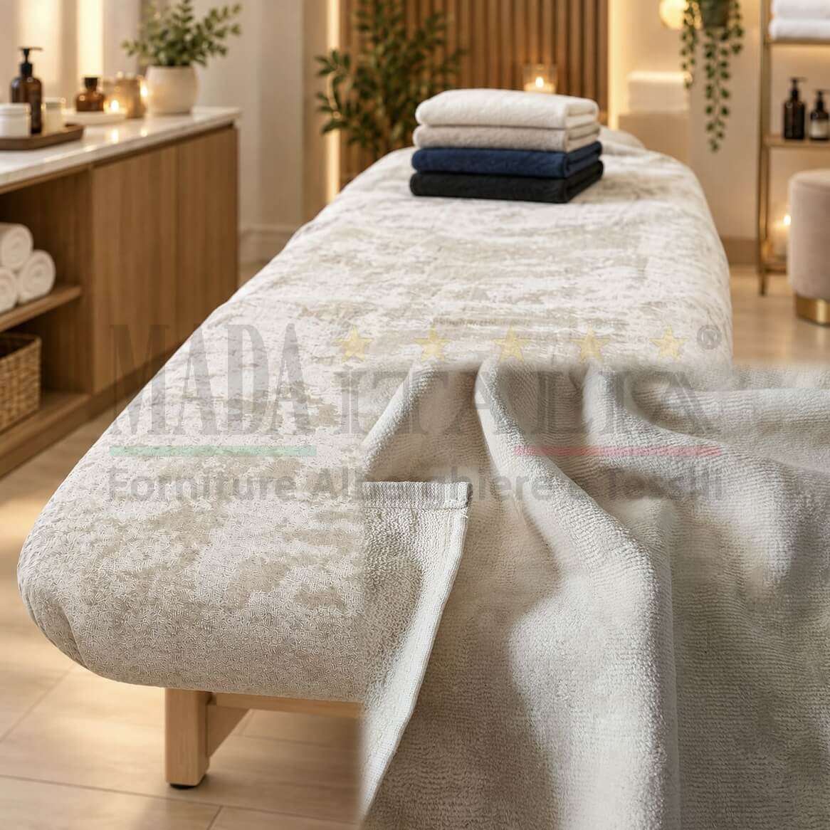 Vendita Coprilettino Massaggi Elastici Spugna Ciniglia Cimato Pesante Ecru Vendita Coprilettino Massaggi Elastici Spugna Ciniglia Cimato Pesante Ecru