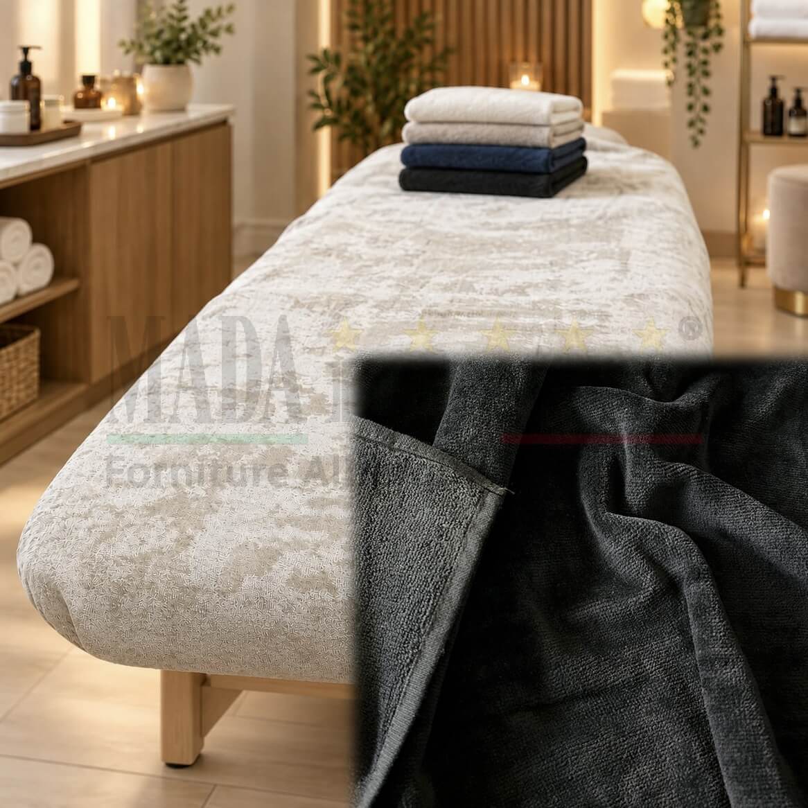 Vendita Coprilettino Massaggi Elastici Spugna Ciniglia Cimato Pesante Nero Vendita Coprilettino Massaggi Elastici Spugna Ciniglia Cimato Pesante Nero