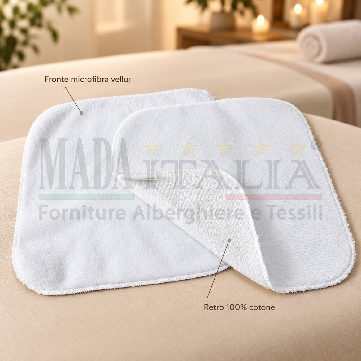 Vendita Lavetta Micro+Cotton Velour Bianca Trattamenti Estetici